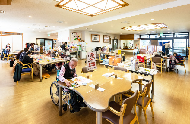 フロア紹介：デイサービスフロア 写真