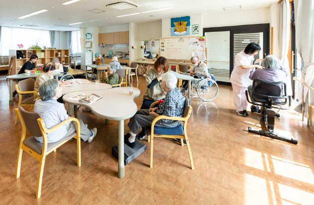 フロア紹介：デイサービスフロア 写真